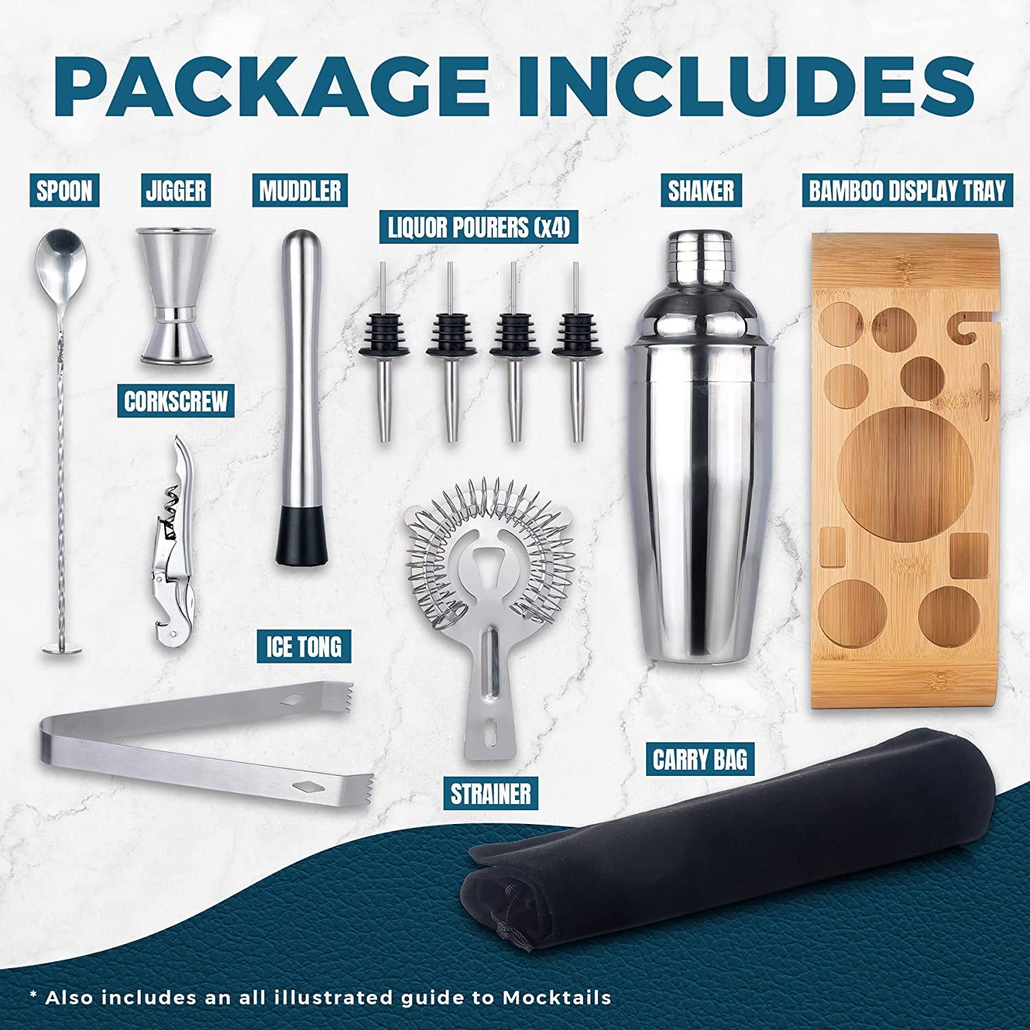 BowLift | 12-Piece: Cocktail Shaker Set