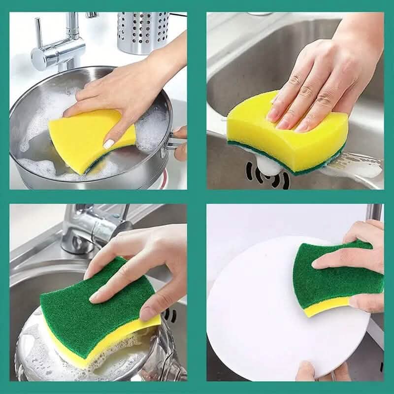 BowLift | 12-piece: Ultra-fine microfiber kitchen cleaning sponge