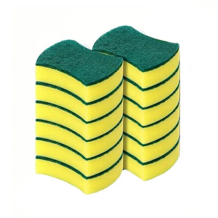 BowLift | 12-piece: Ultra-fine microfiber kitchen cleaning sponge