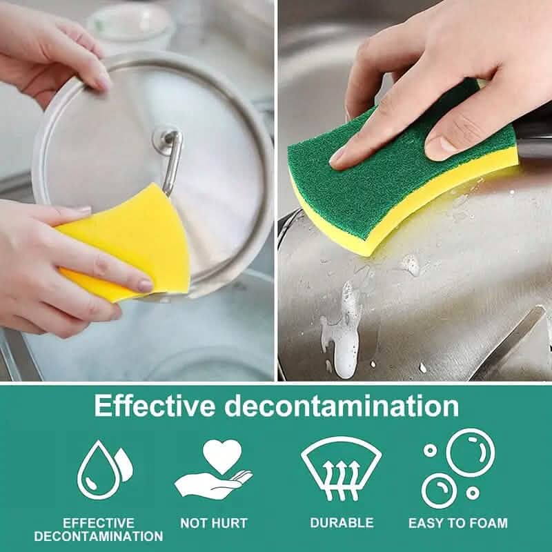 BowLift | 12-piece: Ultra-fine microfiber kitchen cleaning sponge