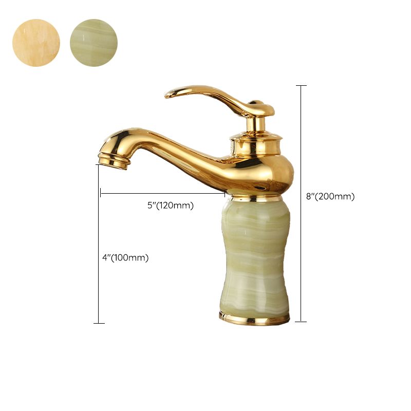 BowLift | Glam Basin faucet Lever handle Low arch basin faucet Bathroom faucet