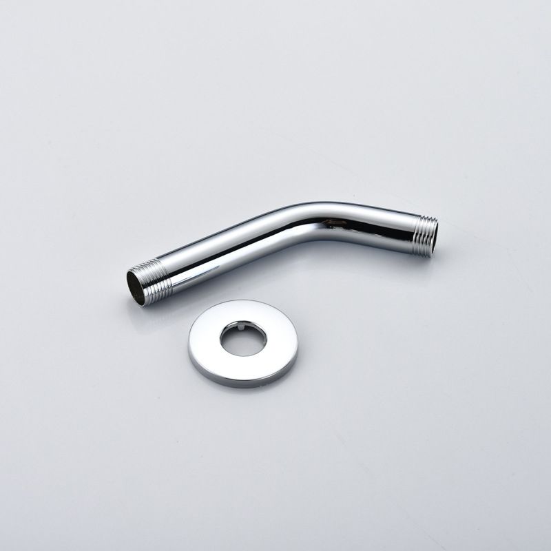 BowLift | Home Round Dual Shower Heads Modern Style Wall Mounted Metal Dual Shower