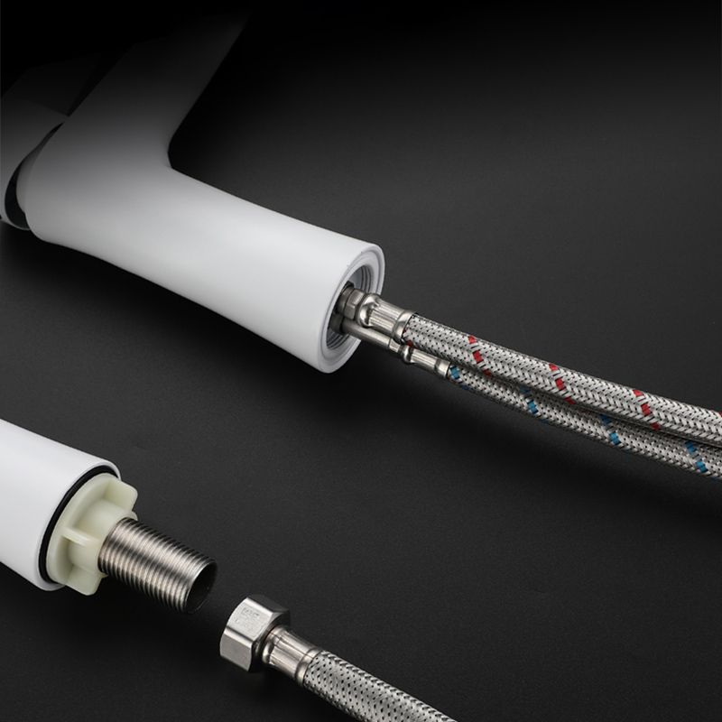 BowLift | Faucet Hose Stainless Steel Single-Lever Basin Mixer