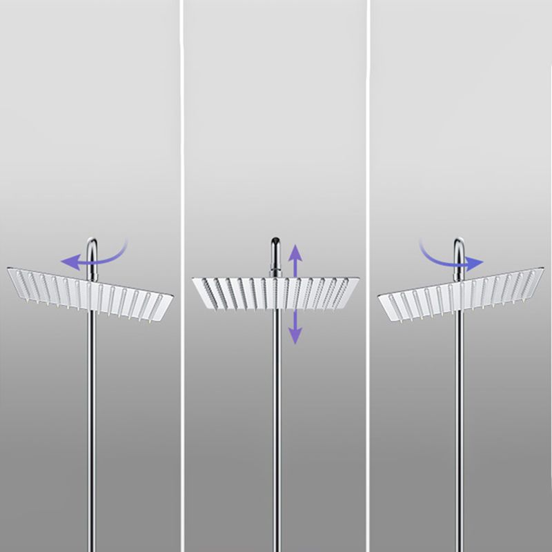 BowLift | Modern Showerhead Combination Double Showerhead Stainless Steel Wall Mounted Showerhead