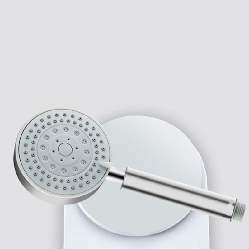 BowLift | Stainless Steel Round Hand Shower Adjustable Spray Pattern Shower Head