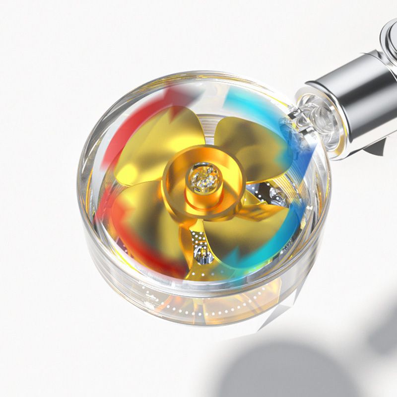 BowLift | Modern Style Handheld Showerhead Plastic with Adjustable Water Flow