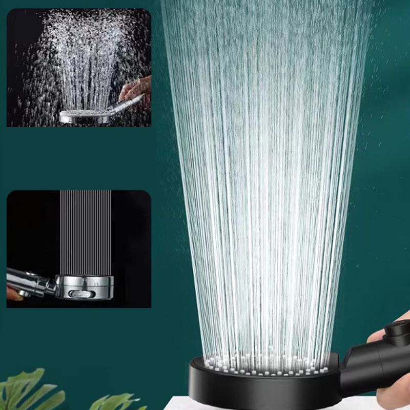 BowLift | Round Handheld Shower Head Plastic Adjustable Spray Pattern Shower Head for Home
