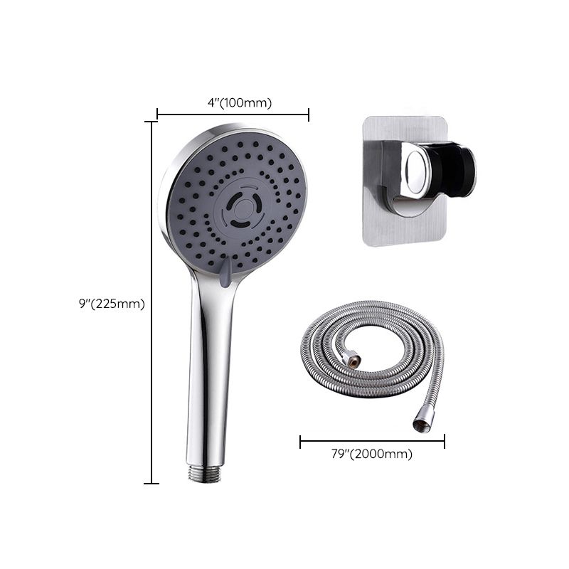 BowLift | Round Shower Head Plastic Shower Head with Adjustable Spray Pattern