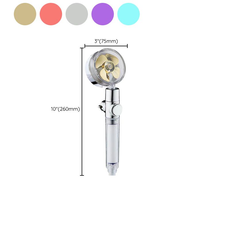 BowLift | Plastic Showerhead Contemporary Handheld Showerhead with Water Filtration