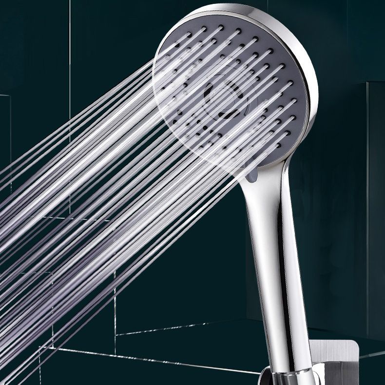 BowLift | Modern Plastic Shower Head Round Handheld Shower Head with Adjustable Water Flow