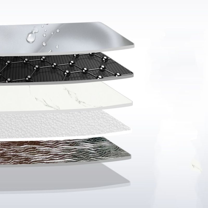 BowLift | 10 Pack 12" X 23" PVC rectangular Peel & Stick field tile kitchen and bathroom back paneling