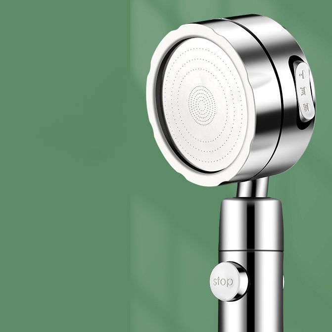 BowLift | Modern Handheld Showerhead 3 Spray Round Metal Shower Heads