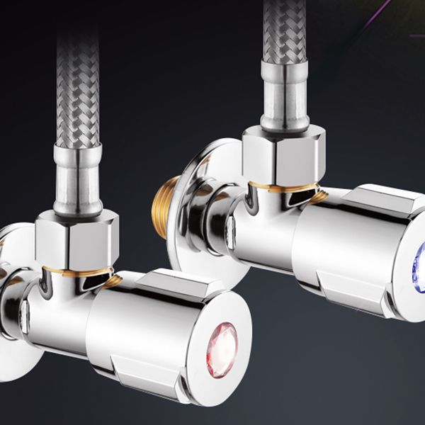 BowLift | 2-Handle Brass Bathroom Faucet Modern High Arc Center Tap