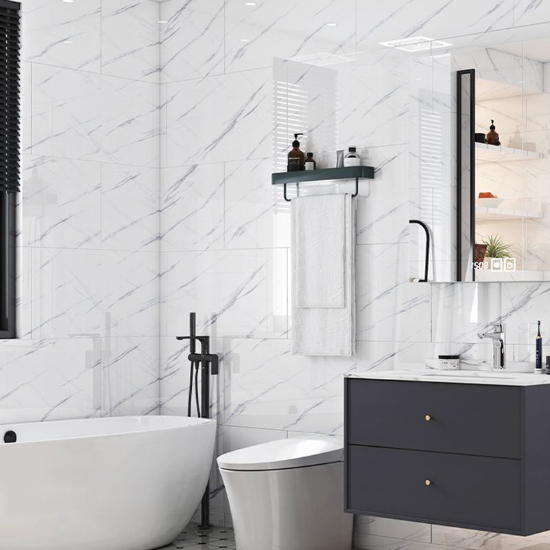 BowLift | 10-Pack 12" x 23" PVC rectangular Peel & Stick subway tile kitchen and bathroom