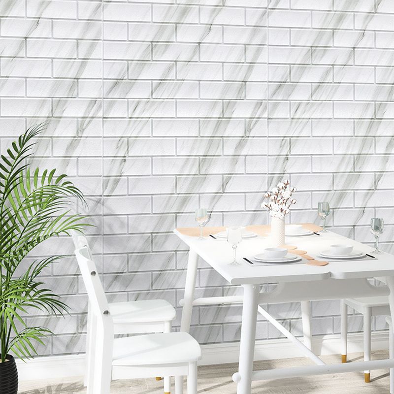 BowLift | Industrial Wall Panel, 3D Brick Bathroom Wall Panels Set of 2