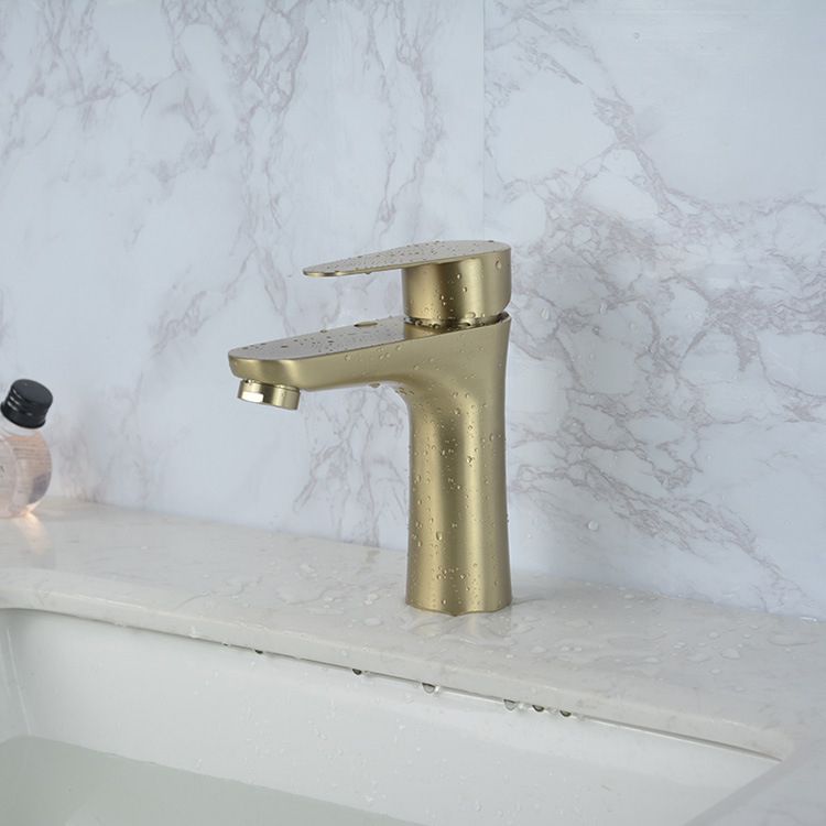 BowLift | Modern Basin Tap Monochrome Center Mount Low Arc Faucet for Bathroom