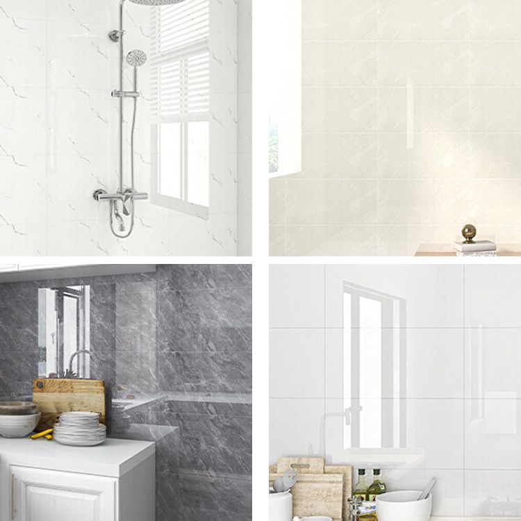 BowLift | 10 Pack 12" X 23" PVC rectangular Peel & Stick field tile kitchen and bathroom back paneling