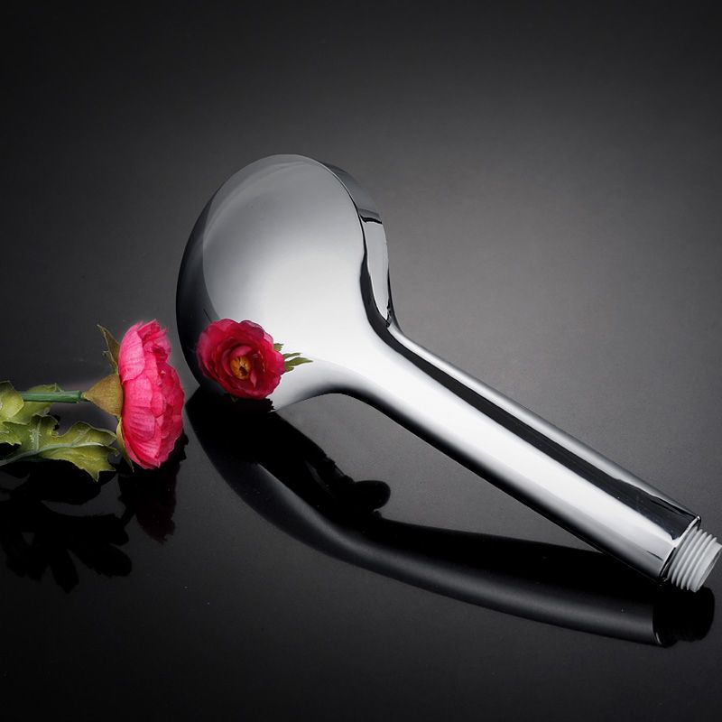 BowLift | Contemporary Handheld Shower Head Adjustable Spray Pattern Silver Shower Head