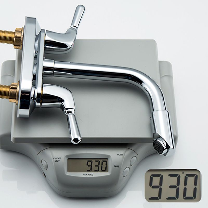 BowLift | 2-Handle Modern Vessel Sink Faucet Three-Way Bathroom Faucet