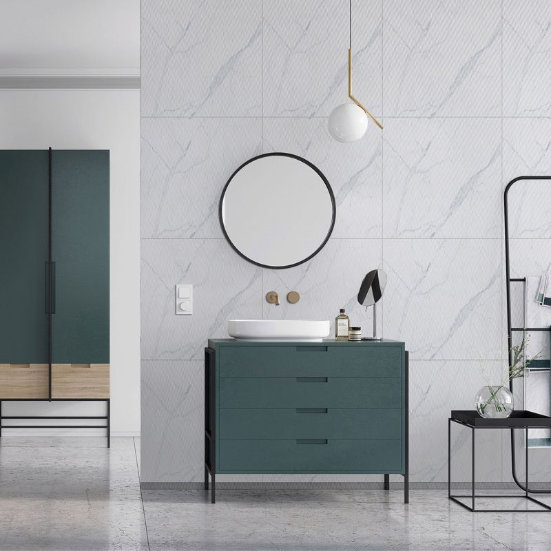 BowLift | Waterproof Wallpaper PVC Single Tiles Wallpaper with Square Shape