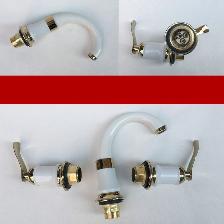 BowLift | Glam Style Faucet Widely used sink faucet with 2 handles and 3 holes