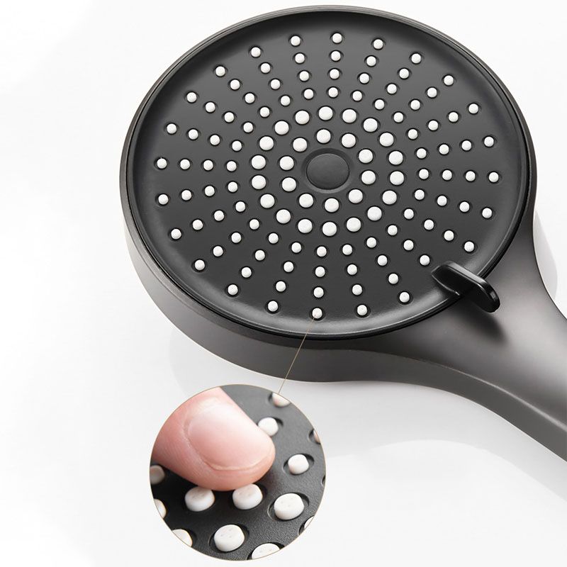 BowLift | Plastic Hand Shower Round Handheld Showerhead with Self-Cleaning