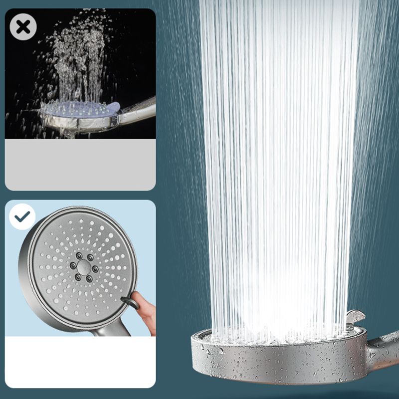 BowLift | Modern Spray Head Round Handheld Water Filtration Showerhead Self-Cleaning