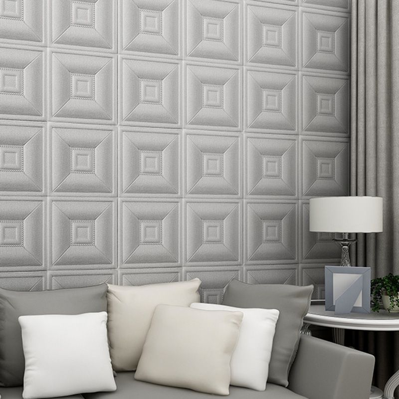 BowLift | Glam Style Foam Water-Resistant Wall Cladding Living Room 3D Embossing Wall Cladding