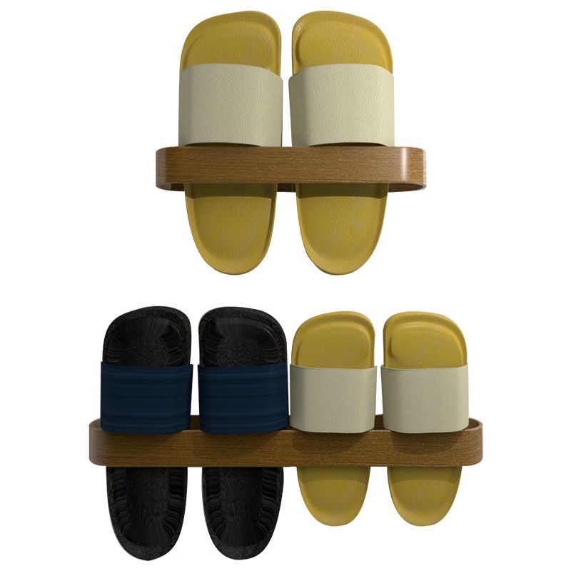 BowLift | 2-piece modern bathroom hardware set in gold/black, towel holder