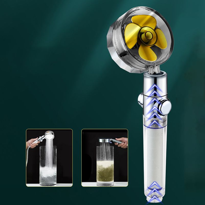BowLift | Round shower head adjustable water flow handheld shower head with water filtration