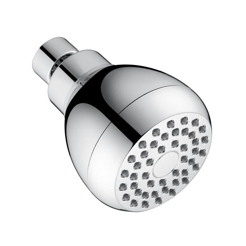 BowLift | Silver Round Shower Head Standard Spray Pattern Wall Mounted Shower Head