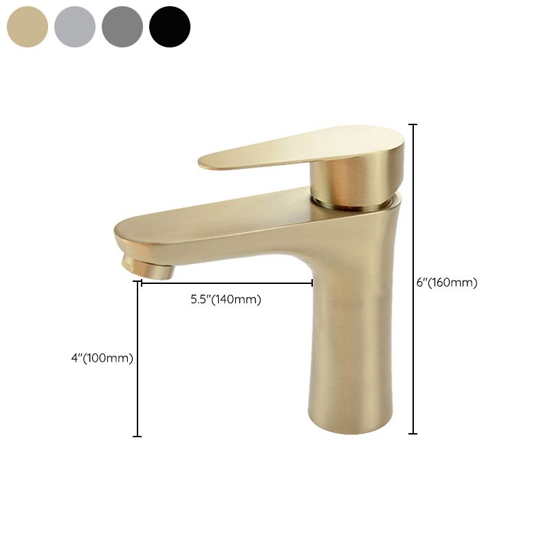 BowLift | Modern Basin Tap Monochrome Center Mount Low Arc Faucet for Bathroom