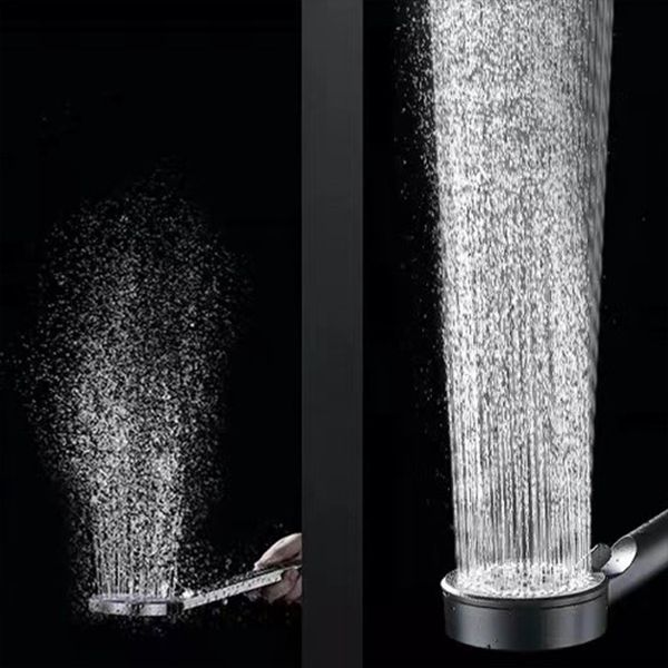 BowLift | Classic Plastic Shower Head 5 Settings Round Handheld Shower Heads