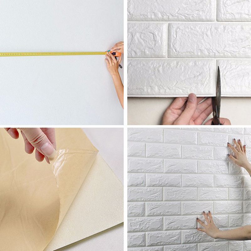 BowLift | Modern wall covering foam 3D embossed peel and stick wall panel