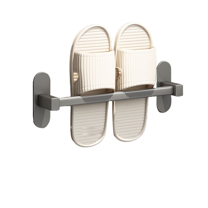 BowLift | Gray Bathroom Accessory Set Modern 1/2 - Piece Bathroom Shelf Rustproof