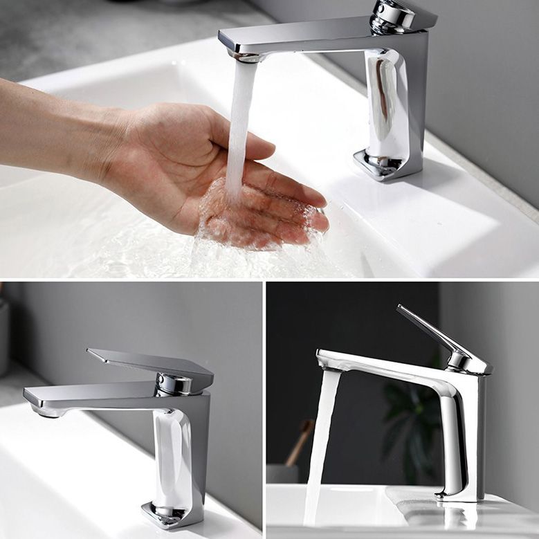BowLift | Glam Copper Vessel Faucet Lever Handles Low Arc Vessel Faucet for Bathroom