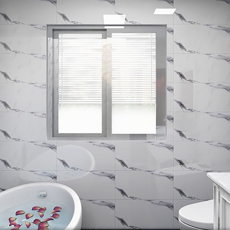 BowLift | 20 Pack PVC Rectangular Peel & Stick Subway Tiles Kitchen and Bathroom Splashback