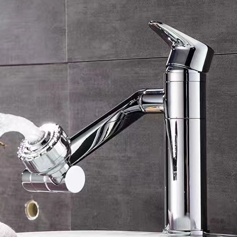 BowLift | Modern Copper Low Arc Centerset Faucets Bathroom Sink Faucet