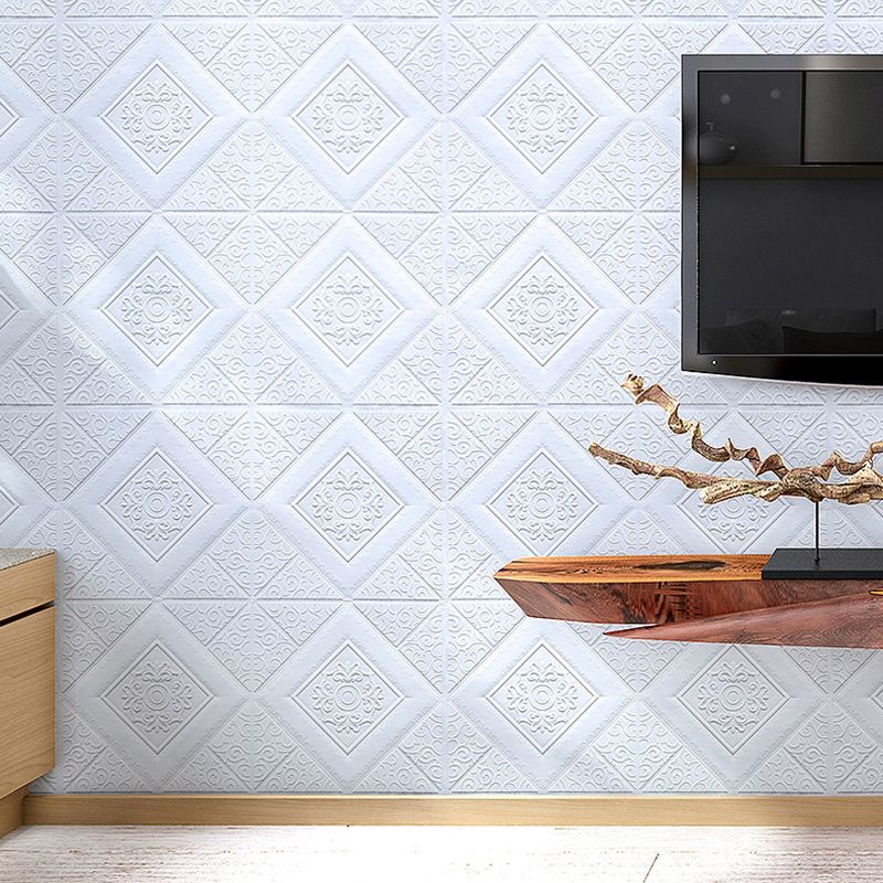 BowLift | 3D embossed interior wall covering Self-adhesive geometric texture wall covering