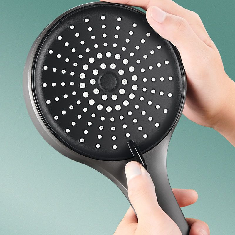 BowLift | Plastic Hand Shower Round Handheld Showerhead with Self-Cleaning