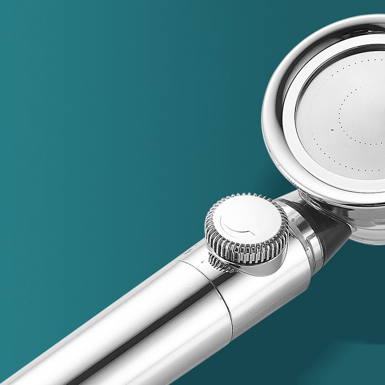 BowLift | Modern Standard Shower Head Round Metal Adjustable Spray Pattern Shower Head