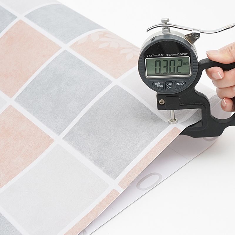 BowLift | Grid Mosaic Peel & Stick Tiles Scratch-resistant Wallpaper for Bathroom Back Wall