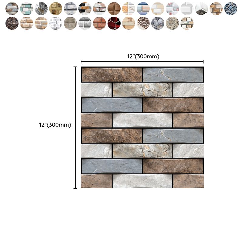 BowLift | Plastic Peel & Stick Subway Tile 3D Subway Tile with Slip-Resistant Surface