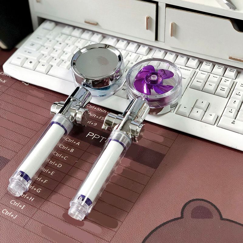 BowLift | Plastic Hand Shower Standard Round Spray Nozzle with Swivel Attachment