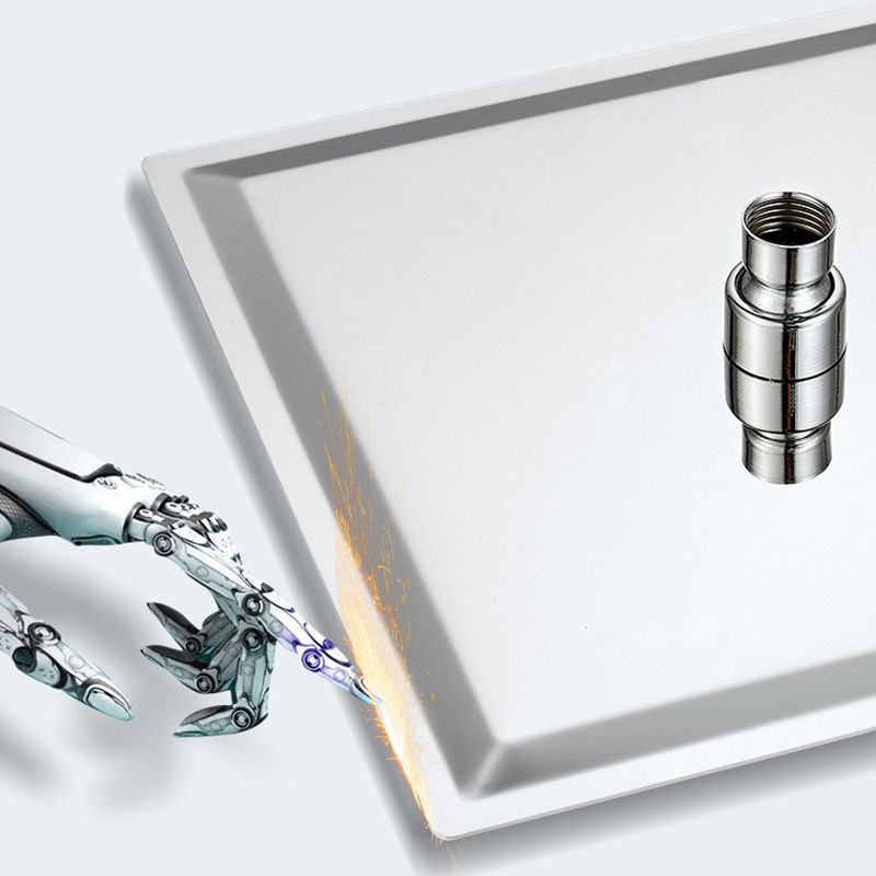 BowLift | Modern Showerhead Combination Double Showerhead Stainless Steel Wall Mounted Showerhead