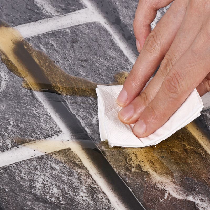 BowLift | Industrial Wall Ceiling 3D Artificial Brick Living Room Peel and Stick Covering (5-Pack)