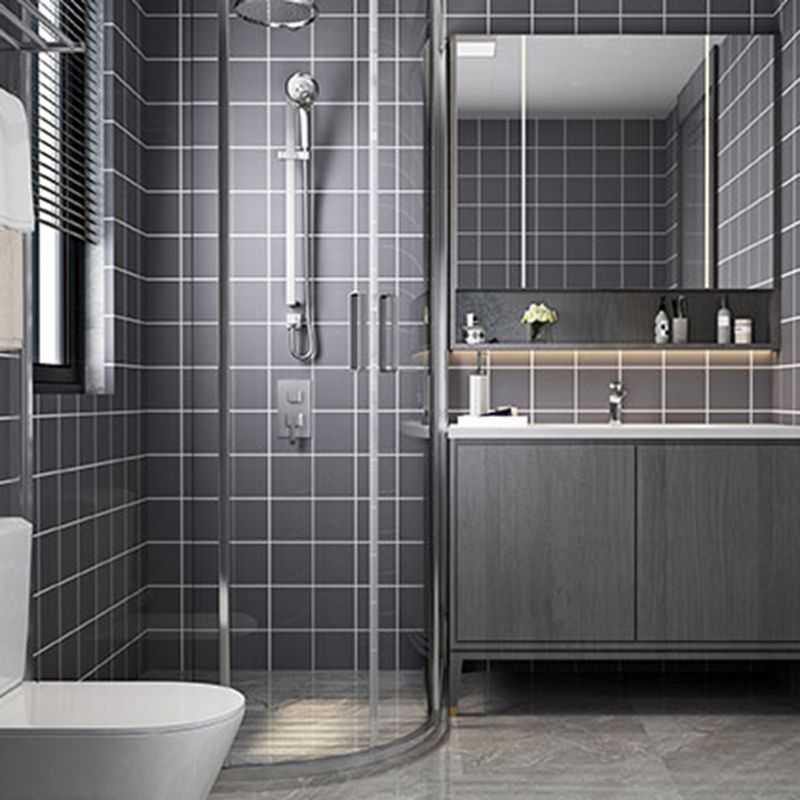 BowLift | Modern Peel and Stick Tile Bathroom Single Tile Peel and Stick Tile