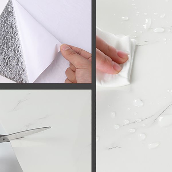 BowLift | 10 Pack 12" X 23" PVC rectangular Peel & Stick field tile kitchen and bathroom back paneling