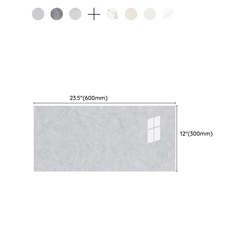 BowLift | 10-pack 12" X 23" PVC rectangular peel & stick field tile kitchen and bathroom back paneling