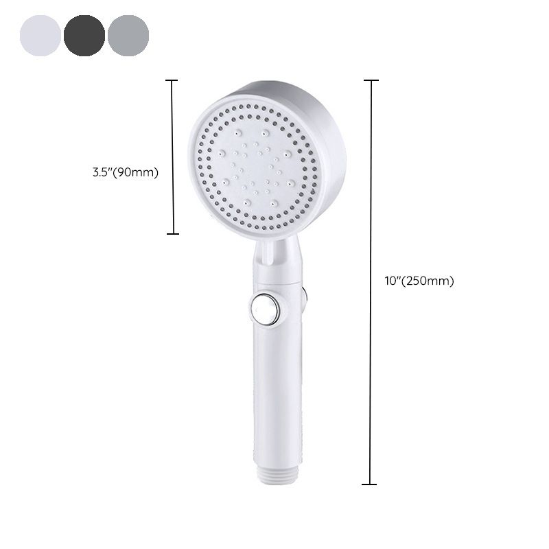 BowLift | Plastic Scale Shower Head Adjustable Spray Pattern Shower Head